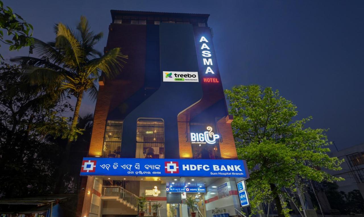 Treebo Aasma Downtown Hotell Bhubaneswar Eksteriør bilde