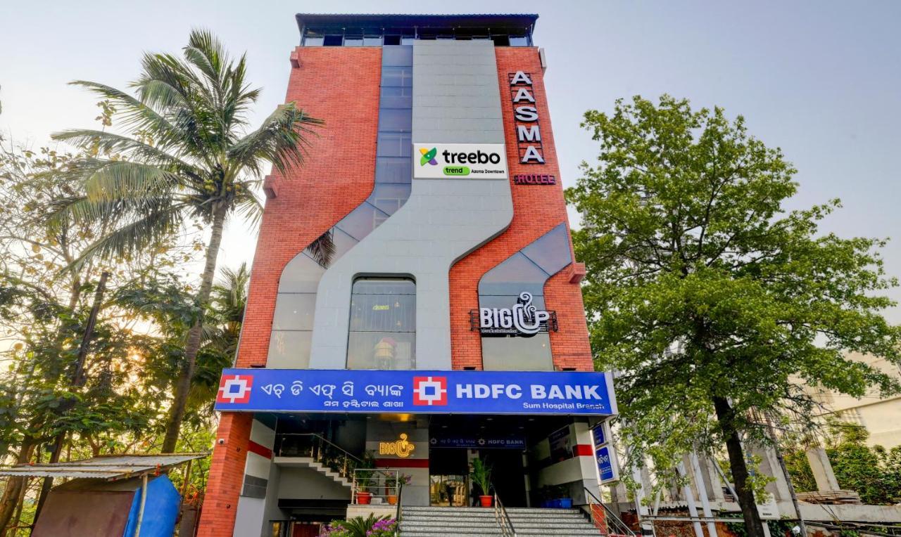 Treebo Aasma Downtown Hotell Bhubaneswar Eksteriør bilde